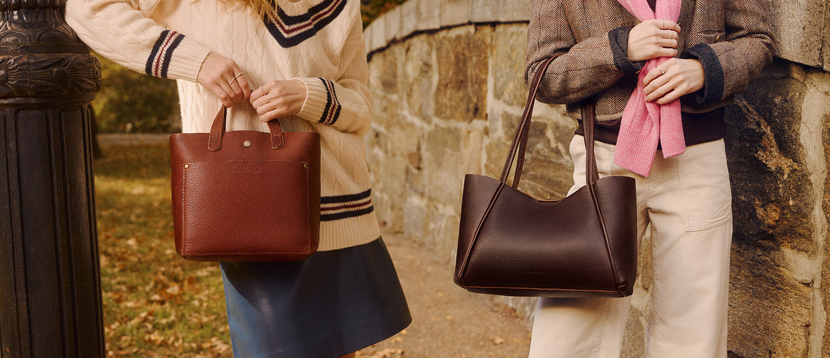 Classic Leather Tote Bag