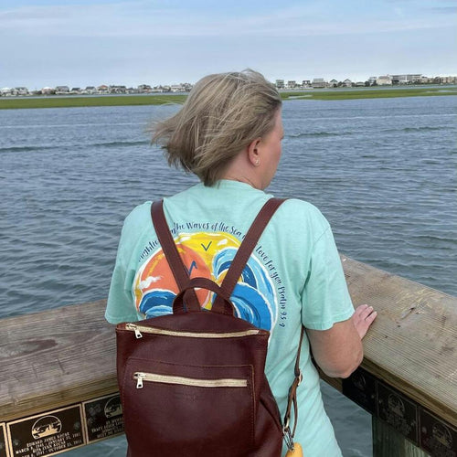 Amazing Nutmeg Tote Backpack - customer review photo