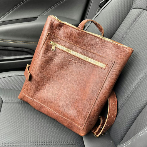Nutmeg Tote Backpack - customer review photo