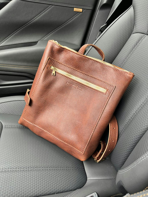 Nutmeg Tote Backpack - customer review photo