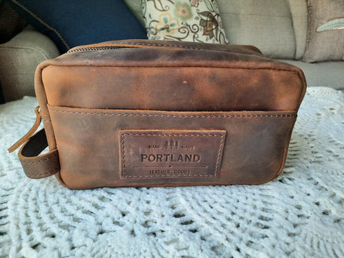 Leather Dopp Kit - customer review photo