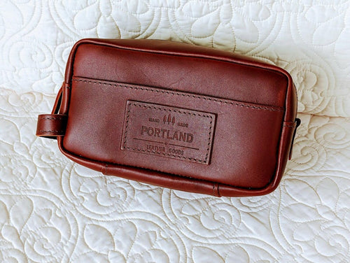Cognac Dopp Kit - customer review photo
