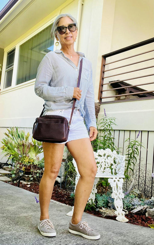 Crossbody Toaster bag in Coldbrew! - customer review photo