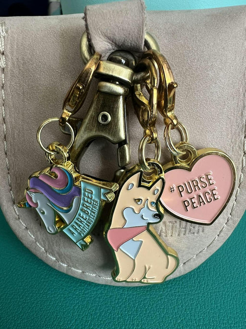 Very cute, but clip part is tarnishing quickly - customer review photo