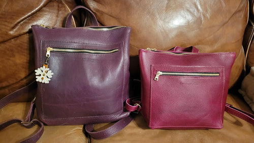 Small tote backpack - customer review photo