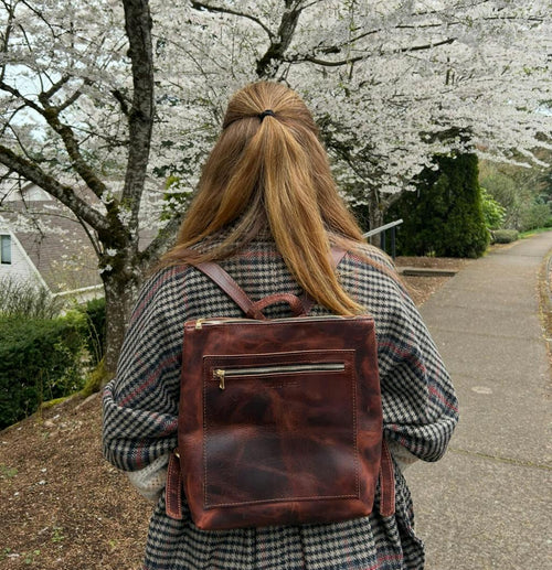 Beautiful Backpack in Lava - customer review photo
