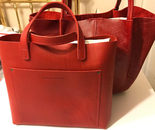 Almost Perfect Cross Body Tote - customer review photo