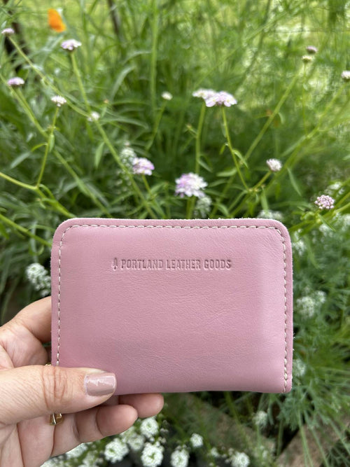 Small Zip Wallet - Vintage Pink - customer review photo
