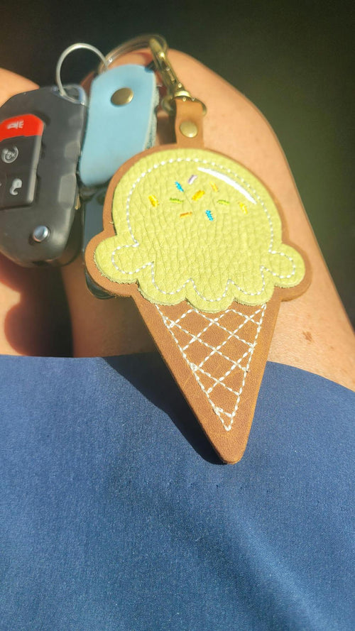 Key chain ice cream cone - customer review photo