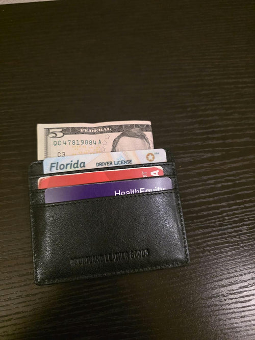 Great minimalist cardholder/wallet for men - customer review photo