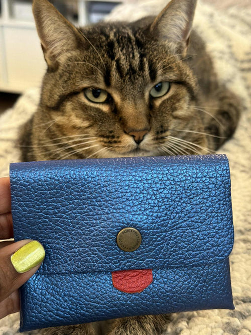 Cosmo Blue with red is so pretty! - customer review photo