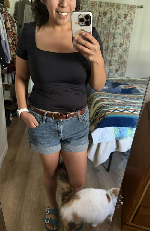 Lovely belt and a beautiful color - customer review photo