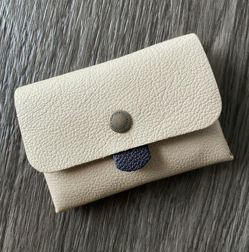 Pebbled Bone Euro Wallet - customer review photo