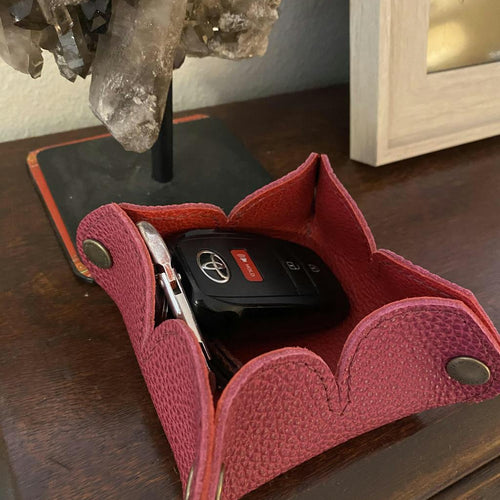 Cute Desert Bell Trinket Tray in pink/red - customer review photo