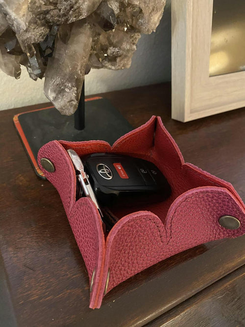 Cute Desert Bell Trinket Tray in pink/red - customer review photo
