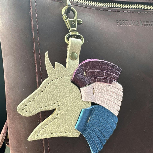 Unicorn keychain - customer review photo