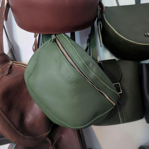 Sally Sling Bag in cactus isa great hands free slung bag - customer review photo