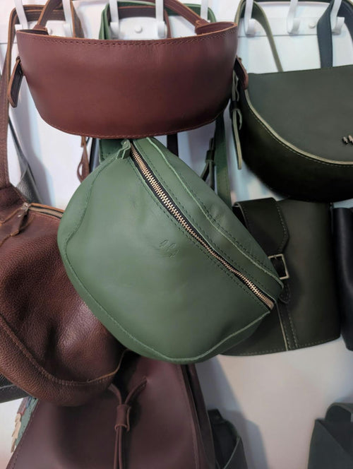 Sally Sling Bag in cactus isa great hands free slung bag - customer review photo
