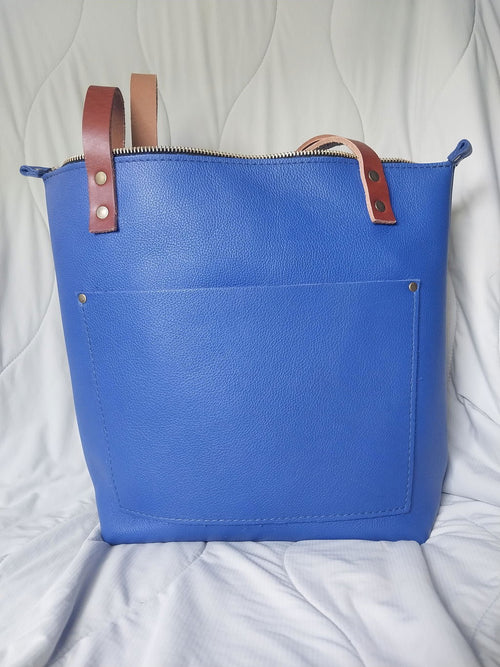 Small Astro Blue Tote - customer review photo