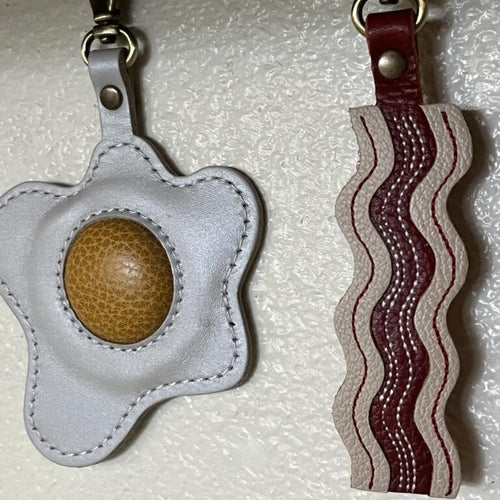 Breakfast Keychain - Bacon/Pancetta - customer review photo