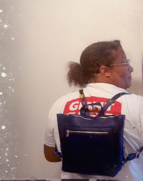 Cute backpack wish the straps were a little - customer review photo