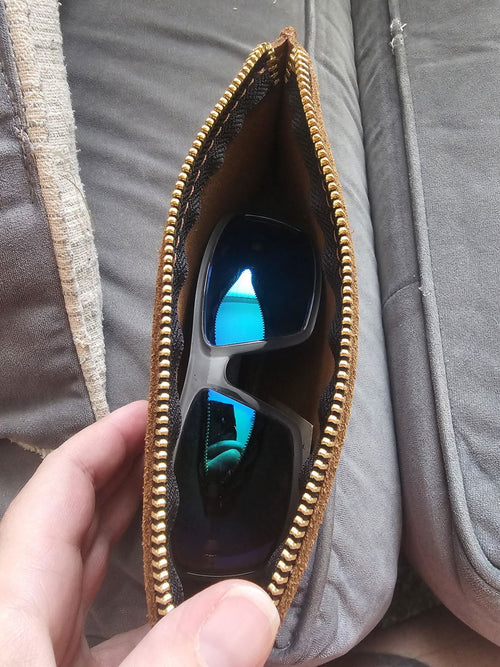 Perfect for large sunglasses - customer review photo