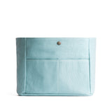 Dusty Blue Classic Medium  | Medium canvas bag insert for organization