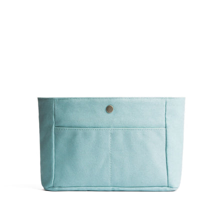 Dusty Blue*Classic*Medium  | Medium canvas bag insert for organization