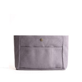 Gray Classic Small | Small canvas bag insert for organization