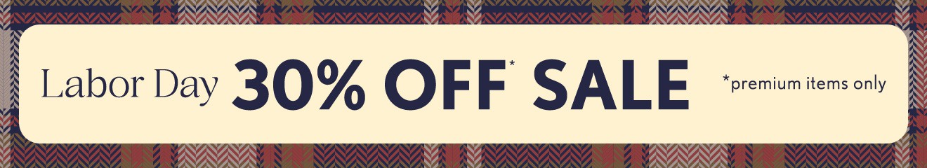 30% off sales banner