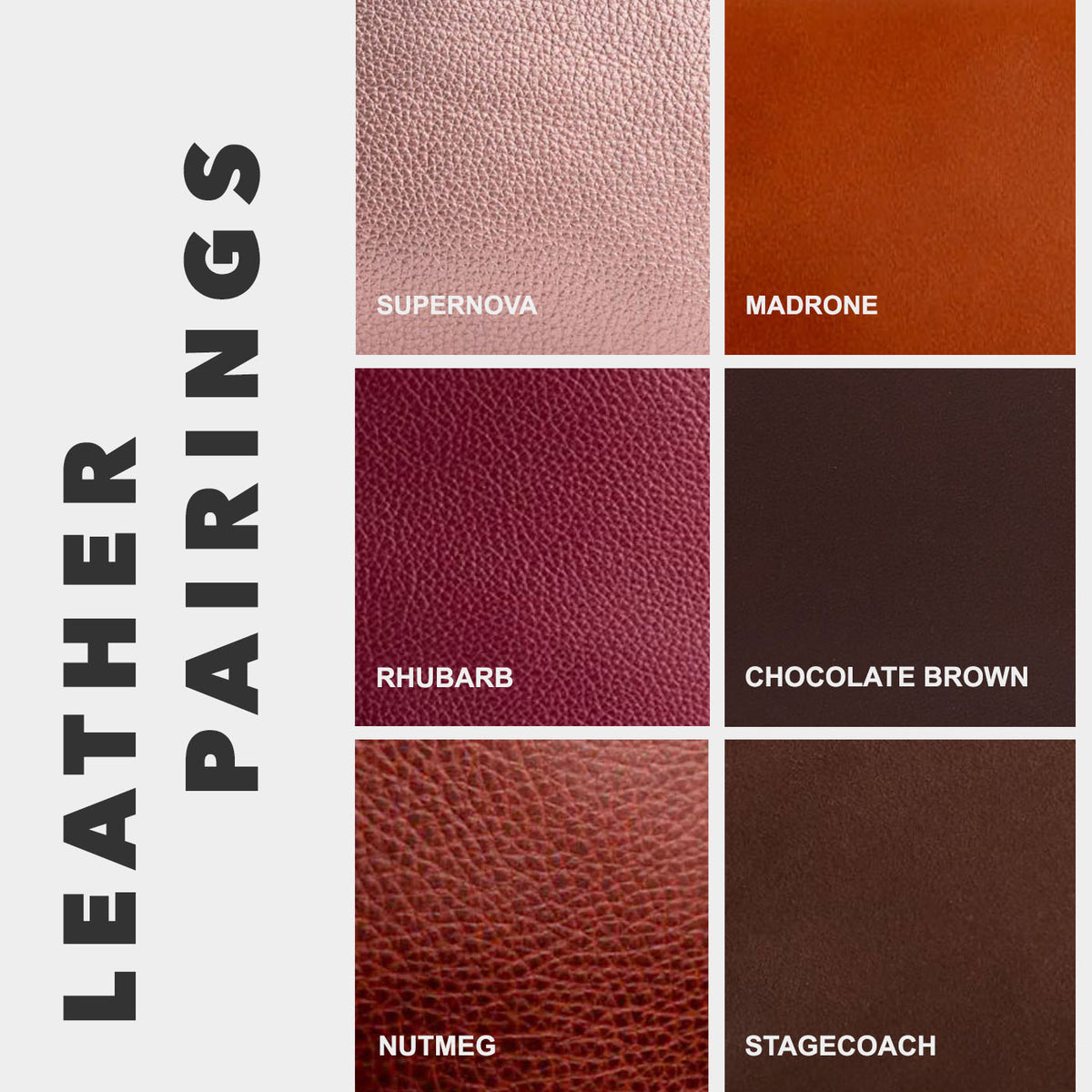 Petal Glow | Leather pairing information