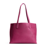 Cosmo Medium | Leather tote bag with interior snap key loop