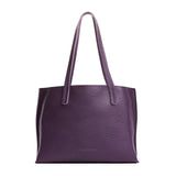 Empire Medium | Leather tote bag with interior snap key loop