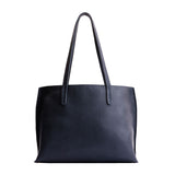 Night Owl Medium | Leather tote bag with interior snap key loop