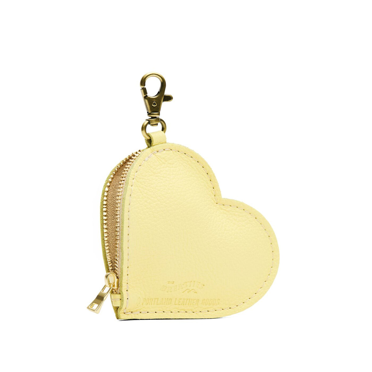 Butter Bliss | Heart-shaped pouch with a gold clasp
