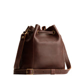 Coldbrew Small | Slouchy crossbody bag with leather drawstring closure