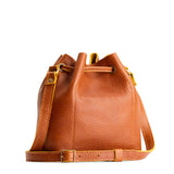 Sienna Small | Slouchy crossbody bag with leather drawstring closure