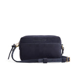 Velvet Blue Small | Petite rectangular crossbody with adjustable strap