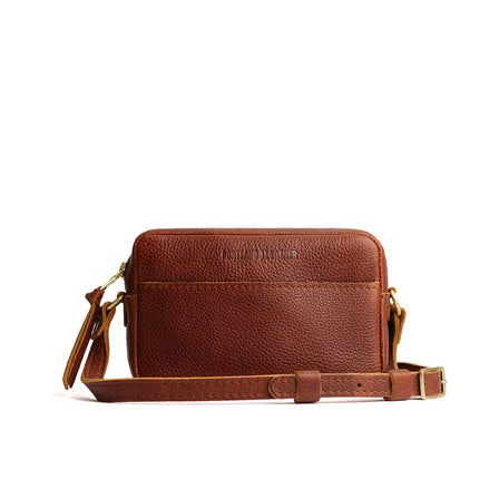 Nutmeg*Large | Mid-size rectangular crossbody with adjustable strap