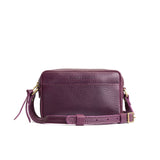 Plum Small | Petite rectangular crossbody with adjustable strap