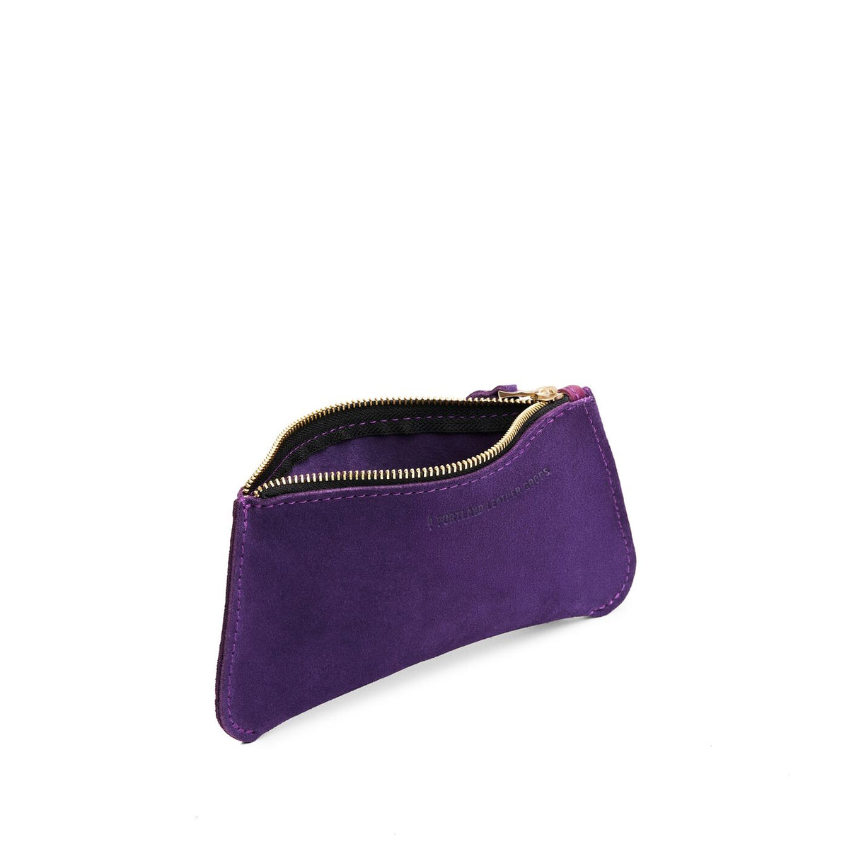 Imperial*Large | Small pouch with a top zipper and unique curved bottom