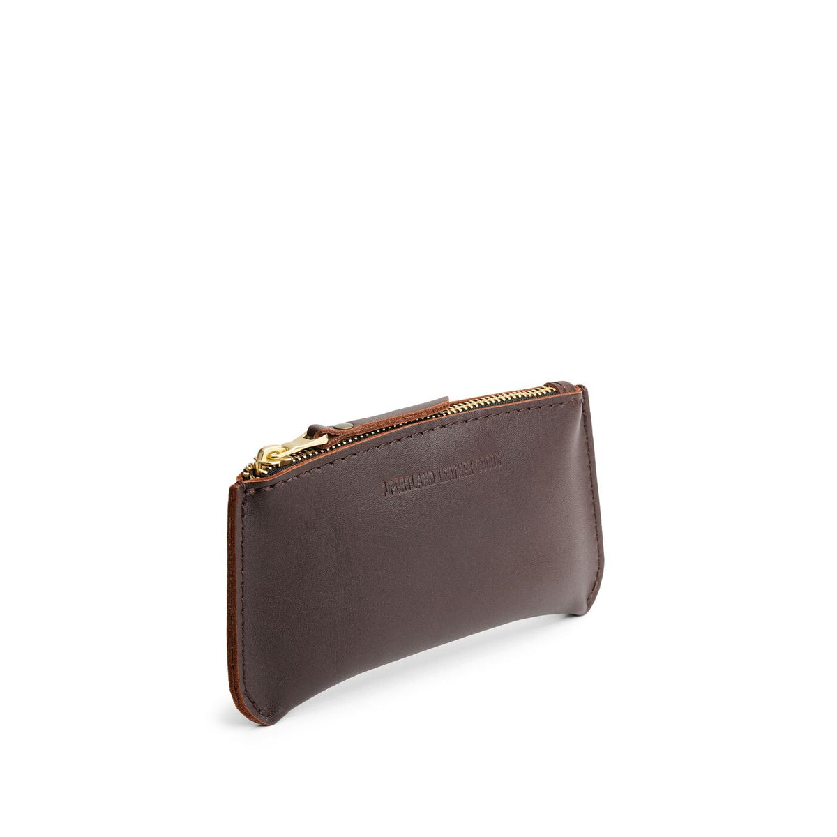 Grizzly*Small | Small pouch with a top zipper and unique curved bottom