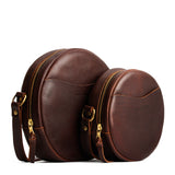 Coldbrew | Circle shaped crossbody bag with top zipper