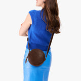 Coldbrew Small | Circle shaped crossbody bag with top zipper