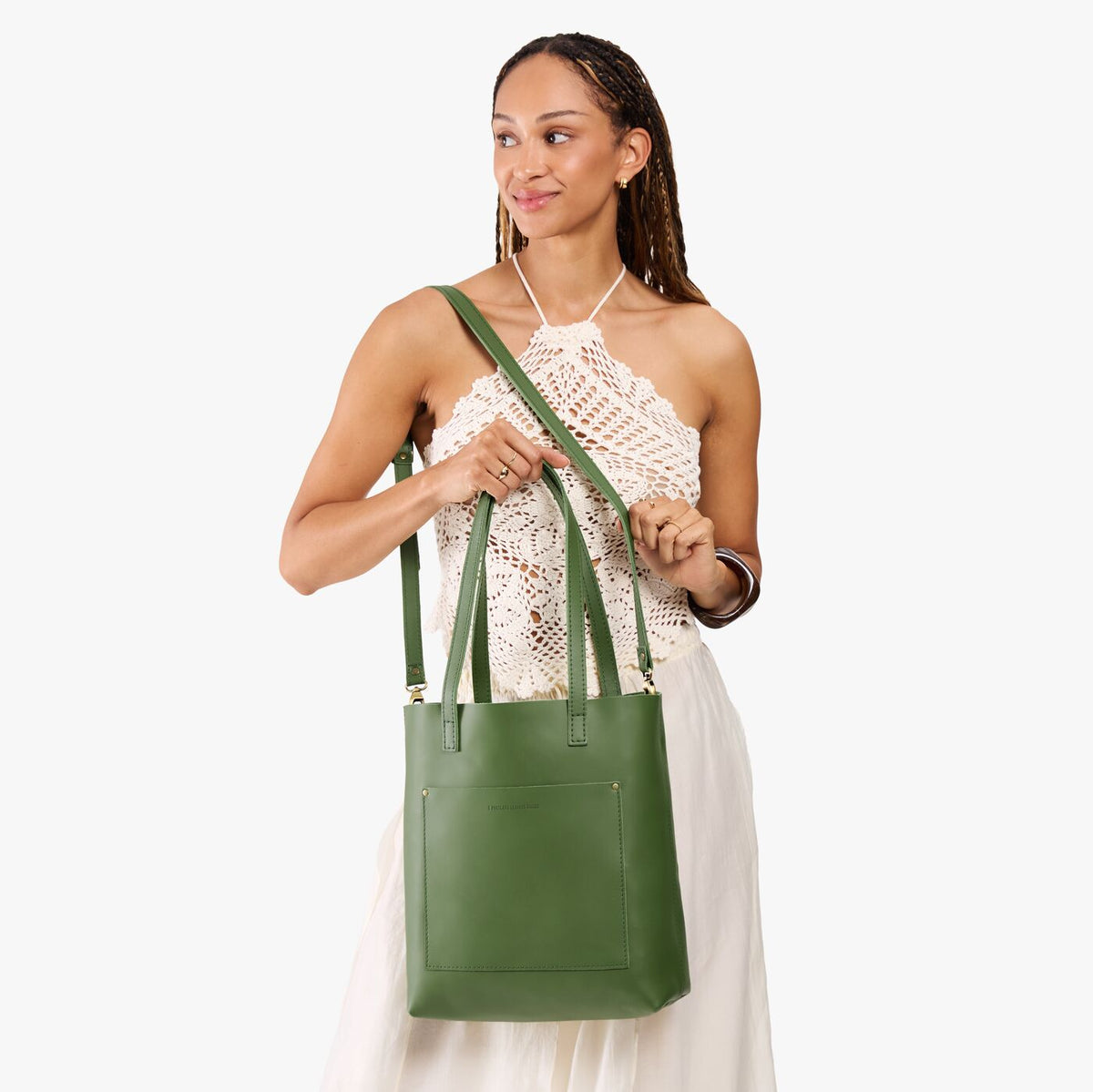 Cactus*Classic | Medium Tote with dual shoulder straps and crossbody strap