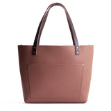 Sunkissed Classic | Large leather tote bag with sturdy bridle handles and front pocket