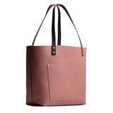 Sunkissed Classic | Large leather tote bag with sturdy bridle handles and front pocket