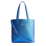 Comet Blue Classic | Medium Tote with dual shoulder straps and crossbody strap