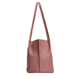 Sunkissed Small | Petite bucket shaped tote bag with matching leather handles