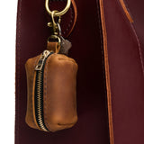 Canyon | Leather small keychain pouch